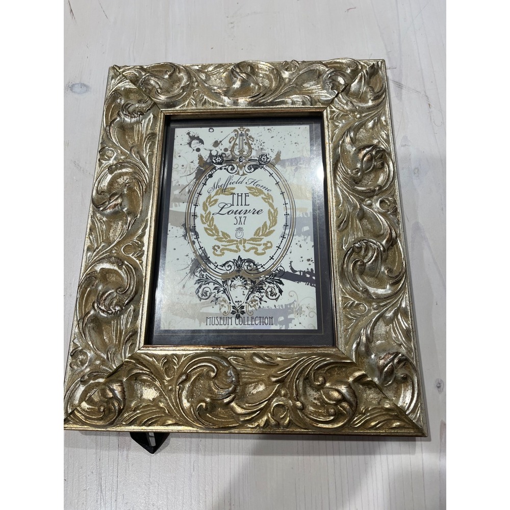 Sheffield Home Picture Frame The Louvre Museum Collection 5x7 Antique‎ looking